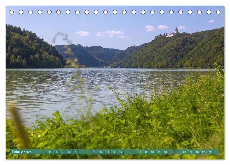 Produktbild: Donauufer im M&uuml;hlviertel (Tischkalender 2026 DIN A5 quer), CALVENDO Monatskalender