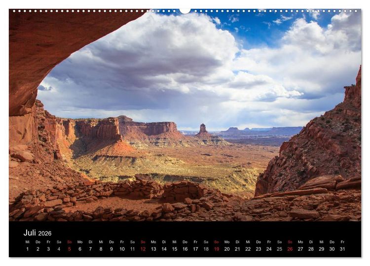 Produktbild: Canyonlands 2026 (Wandkalender 2026 DIN A2 quer), CALVENDO Monatskalender