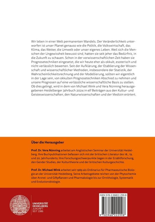 Produktbild: Prognosen in der Wissenschaft