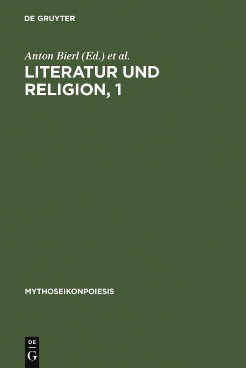 Produktbild: Literatur und Religion, 1