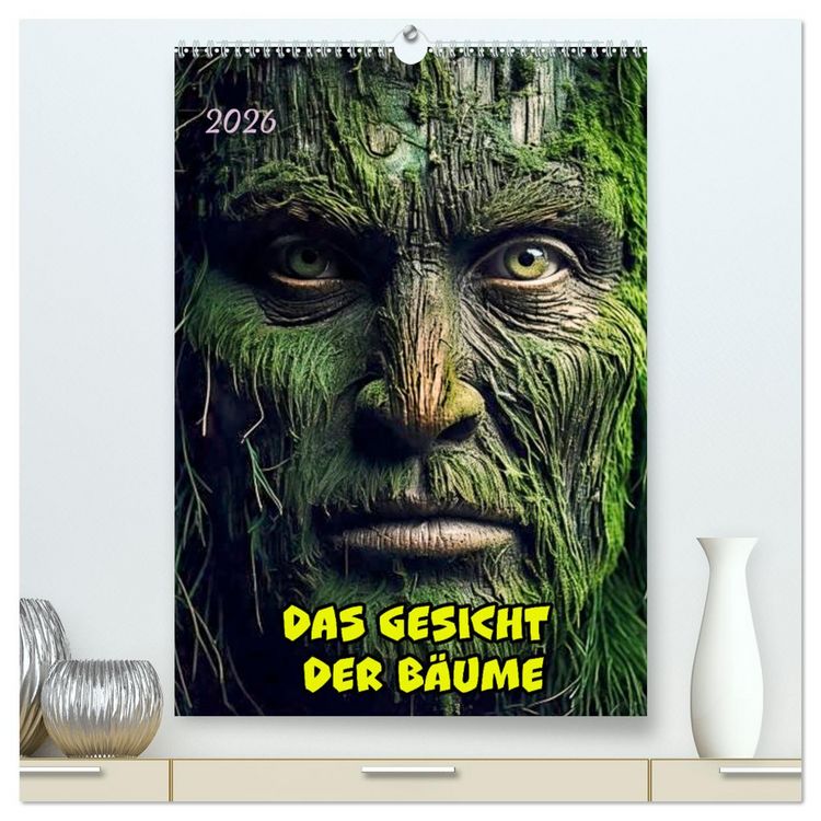 Produktbild: Das Gesicht der B&auml;ume (hochwertiger Premium Wandkalender 2026 DIN A2 hoch), Kunstdruck in Hochglanz
