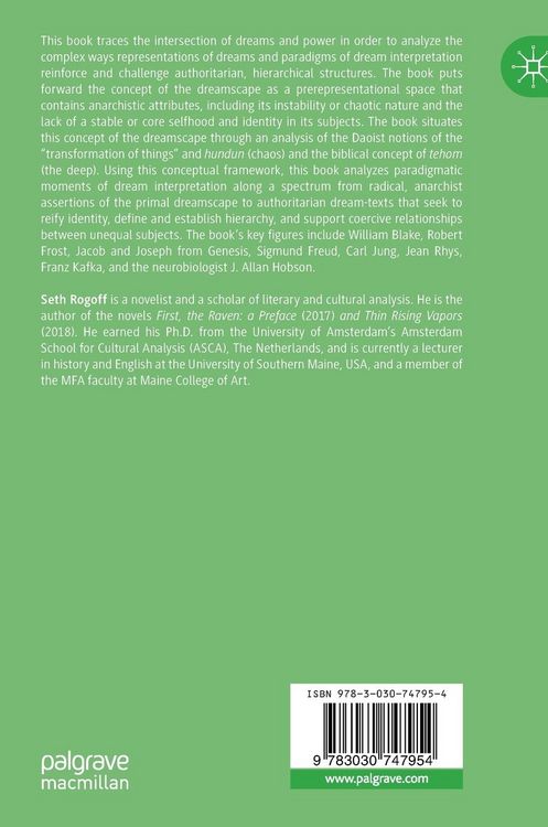 Produktbild: The Politics of the Dreamscape