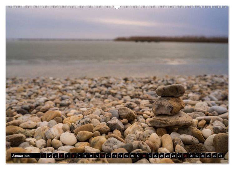 Produktbild: Der idyllische Neusiedlersee (Wandkalender 2026 DIN A2 quer), CALVENDO Monatskalender