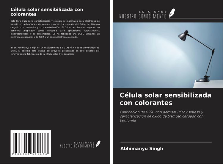 Produktbild: C&eacute;lula solar sensibilizada con colorantes