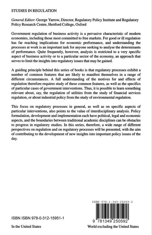 Produktbild: Energy and Environment Regulation