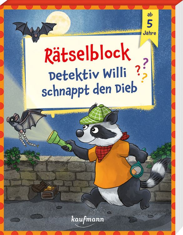Produktbild: R&auml;tselblock - Detektiv Willi schnappt den Dieb