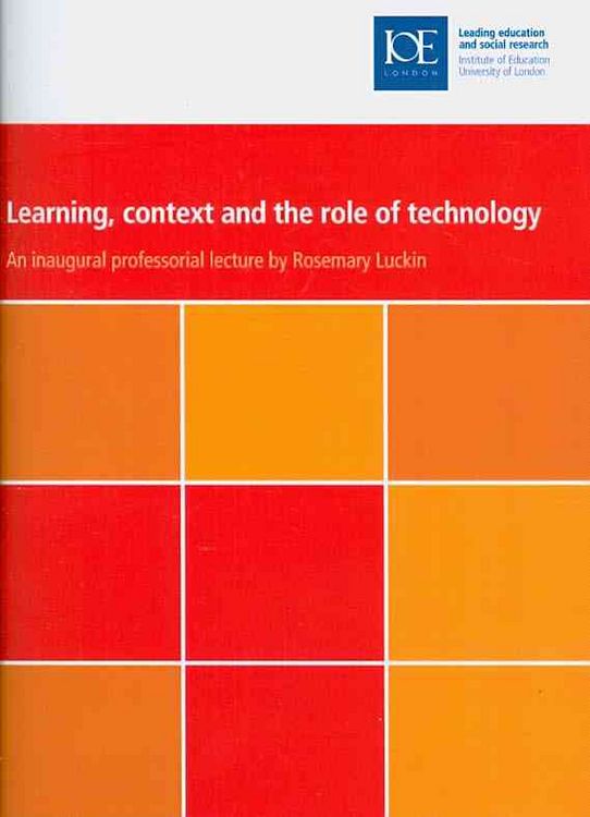 Produktbild: Learning Context & The Role Of