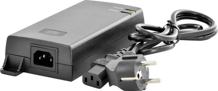 Produktbild: Digitus DN-95104 PoE Injektor 1 GBit/s IEEE 802.3at (25.5 W), IEEE 802.3af (12.95 W)