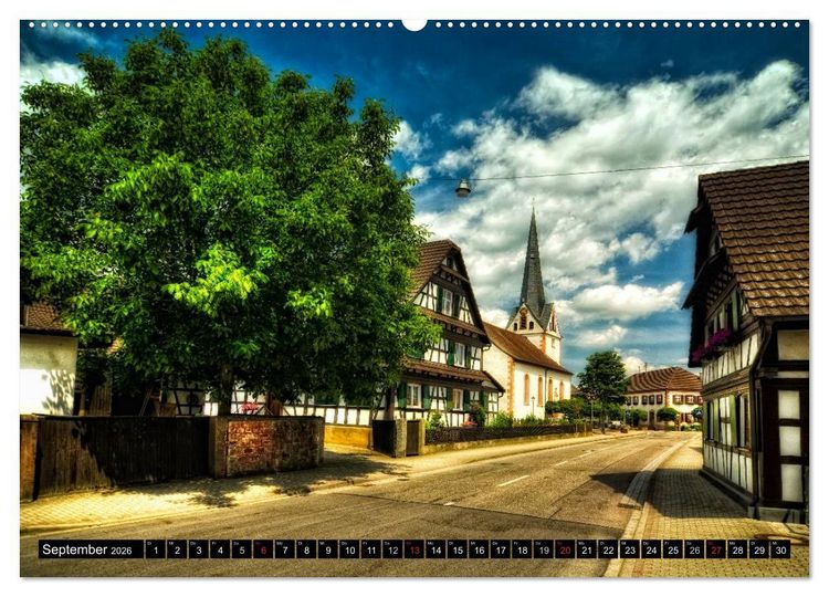 Produktbild: Sch&ouml;nes S&uuml;dwest-Deutschland Streifz&uuml;ge zwischen Rhein, Rebland und Schwarzwald (Wandkalender 2026 DIN A2 quer), CALVENDO Monatskalender