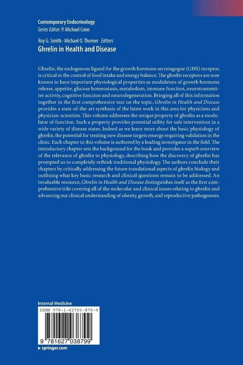 Produktbild: Ghrelin in Health and Disease