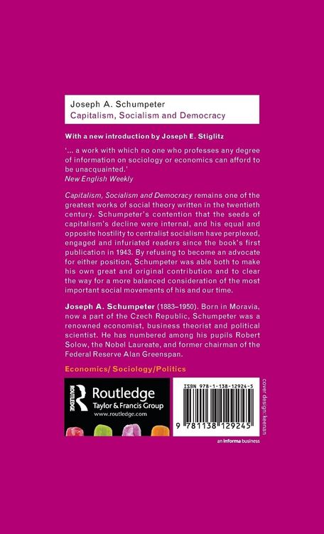 Produktbild: Capitalism, Socialism and Democracy