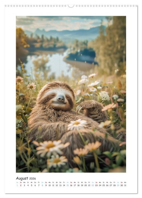 Produktbild: Slinkys Gem&uuml;tlichkeit (hochwertiger Premium Wandkalender 2026 DIN A2 hoch), Kunstdruck in Hochglanz