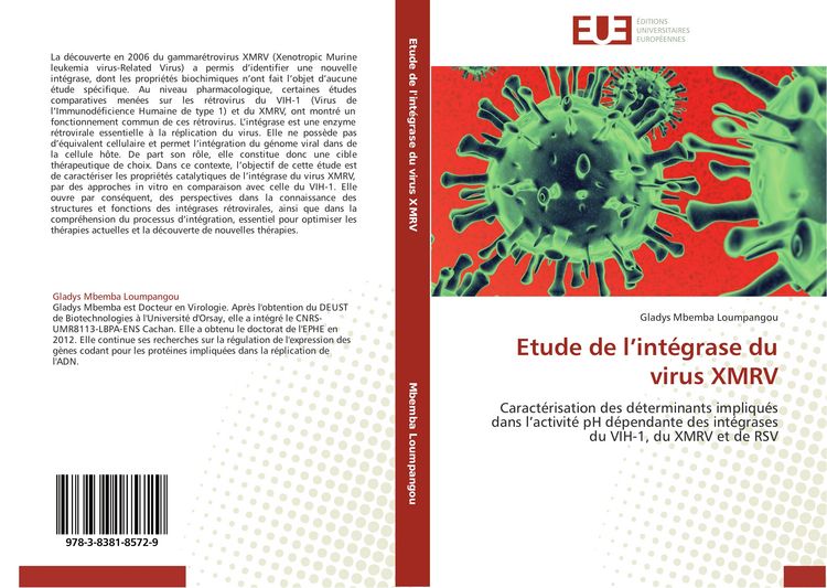 Produktbild: Etude de l'int&eacute;grase du virus XMRV