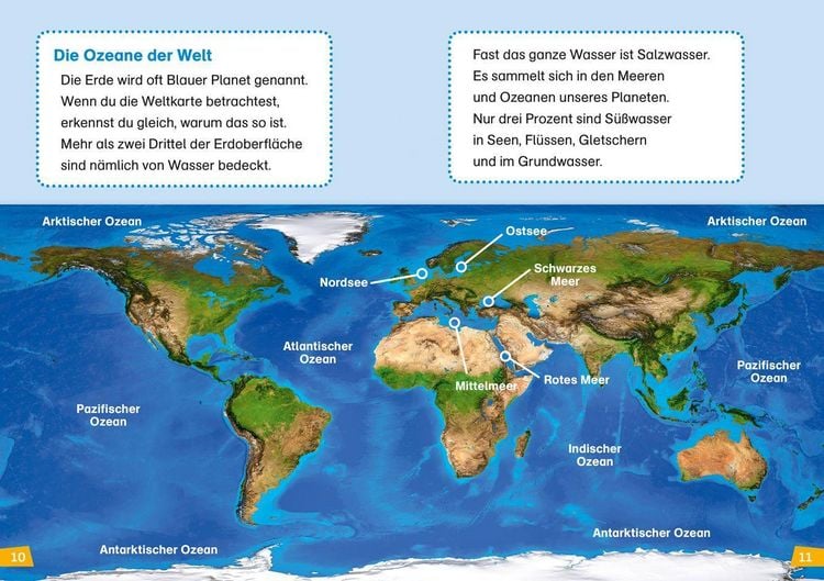 Produktbild: WAS IST WAS Erstes Lesen Band 12. Ozeane