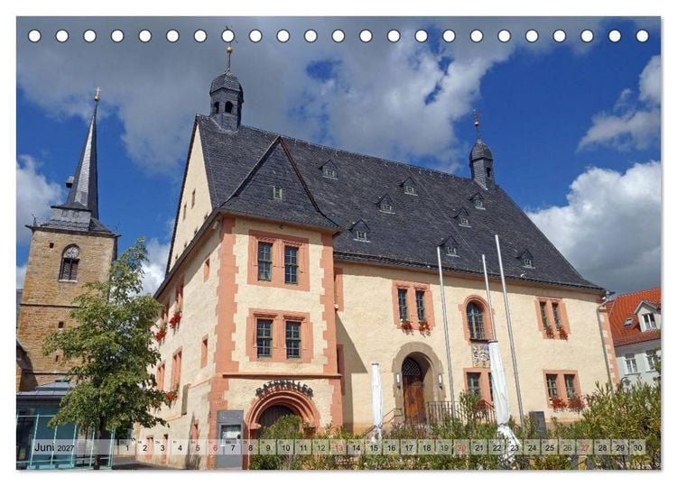 Produktbild: Mittel-Th&uuml;ringen (Tischkalender 2027 DIN A5 quer), CALVENDO Monatskalender