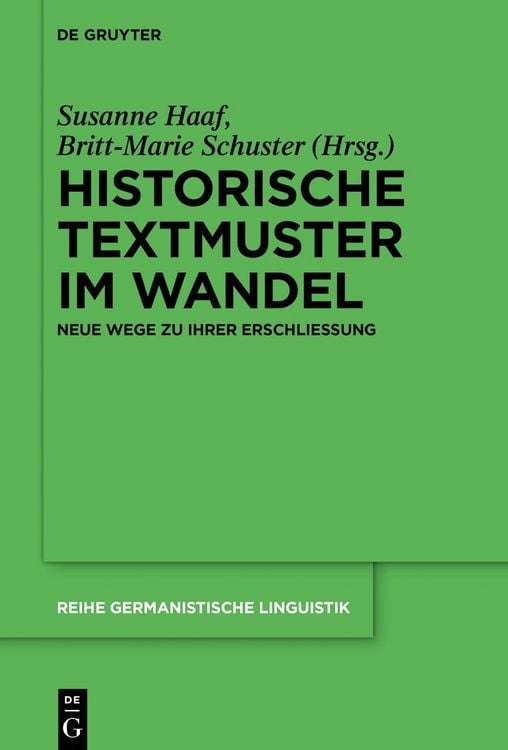 Produktbild: Historische Textmuster im Wandel