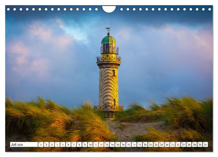 Produktbild: Traumhaftes Mecklenburg-Vorpommern (Wandkalender 2026 DIN A4 quer), CALVENDO Monatskalender