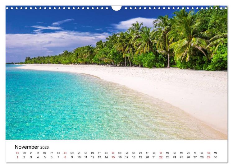 Produktbild: Traumstr&auml;nde in der Karibik (Wandkalender 2026 DIN A3 quer), CALVENDO Monatskalender