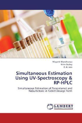 Produktbild: Mandhanya, M: Simultaneous Estimation Using UV-Spectroscopy