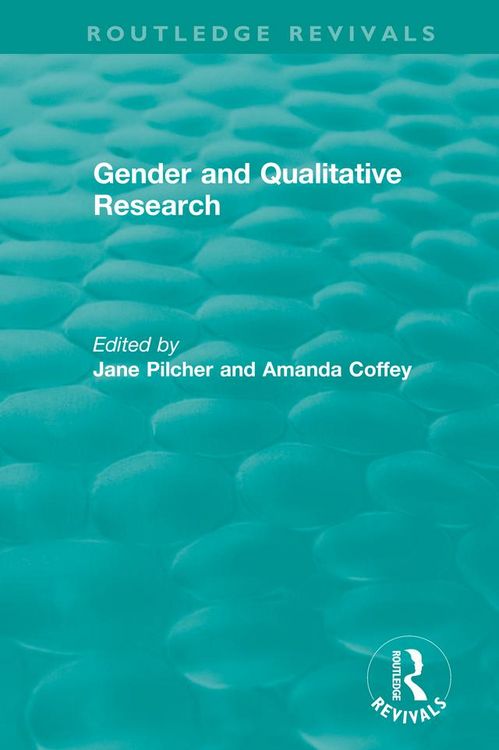 Produktbild: Gender and Qualitative Research (1996)