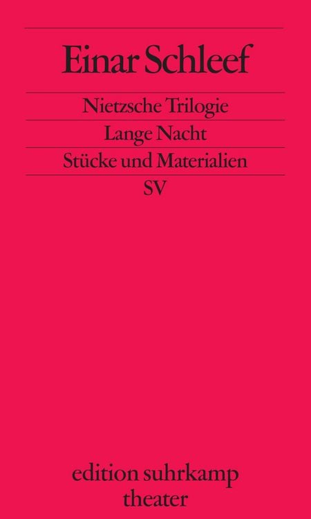 Produktbild: Nietzsche Trilogie. Lange Nacht