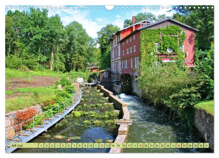 Produktbild: Malente - Das bunte Herz der Holsteinischen Schweiz (Wandkalender 2026 DIN A3 quer), CALVENDO Monatskalender