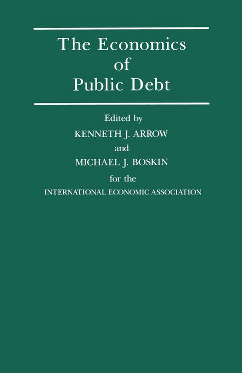 Produktbild: The Economics of Public Debt
