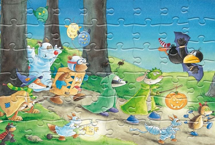 Produktbild: Rudolph, A: Rabe Socke-Puzzle 2/3 Puzzle mit 49 Teilen