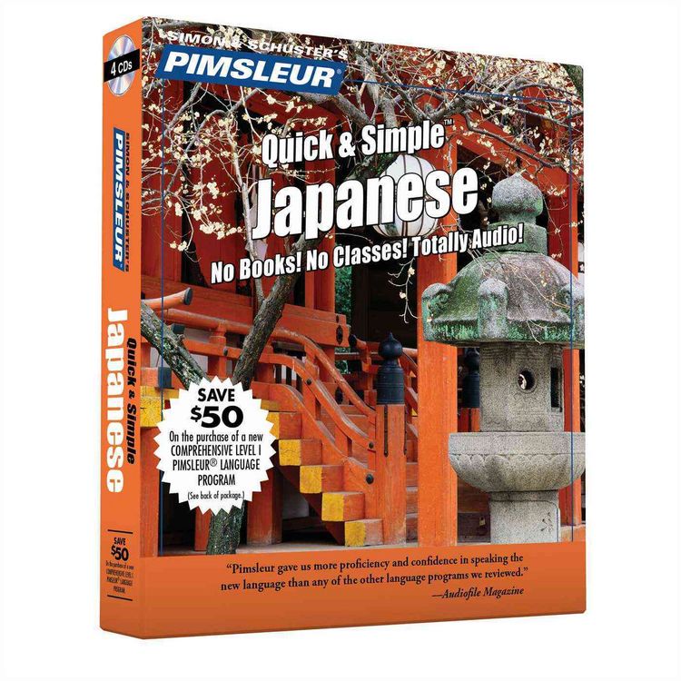 Produktbild: PIMSLEUR JAPANESE QUICK & S 4D