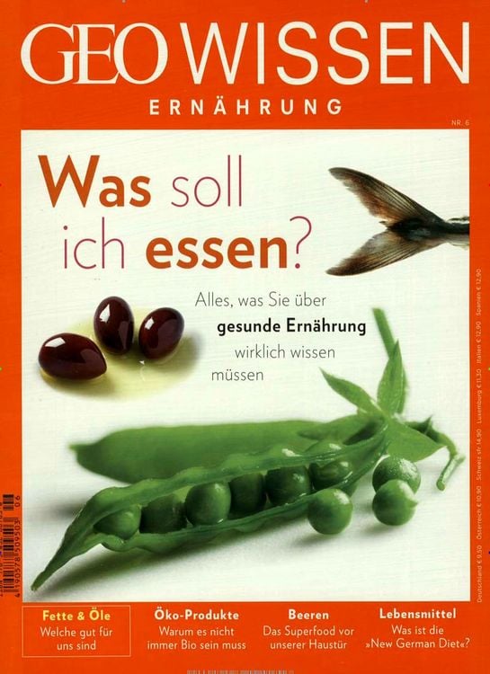 Produktbild: GEO Wissen Ern&auml;hrung / GEO Wissen Ern&auml;hrung 06/18 - Was soll ich essen?