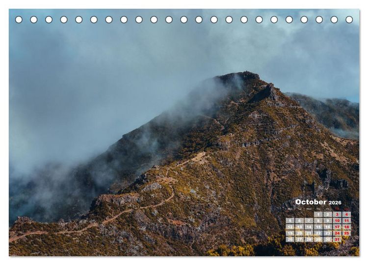 Produktbild: Madeira Island - Portugal (Desk Calendar 2026 DIN A5 landscape), CALVENDO 12 Month DeskCalendar