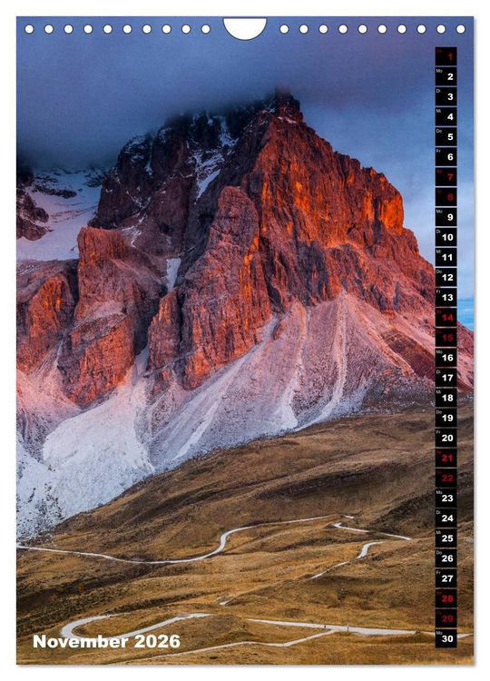 Produktbild: Dolomiten. Italien (Wandkalender 2026 DIN A4 hoch), CALVENDO Monatskalender