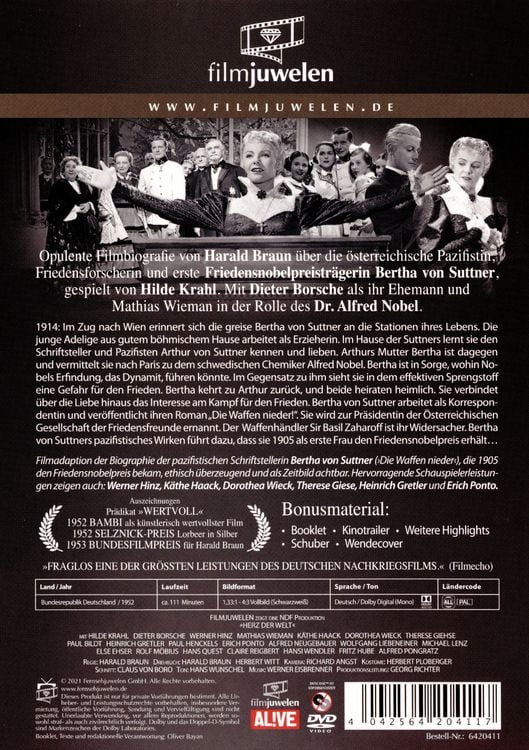 Produktbild: Herz der Welt (Filmjuwelen)