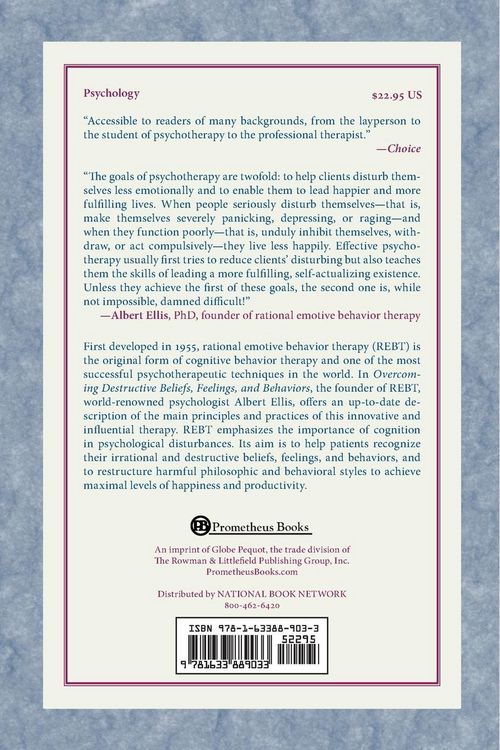Produktbild: Overcoming Destructive Beliefs, Feelings, and Behaviors