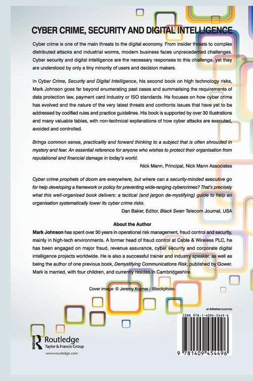 Produktbild: Cyber Crime, Security and Digital Intelligence