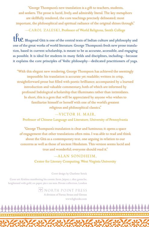 Produktbild: The Bhagavad Gita