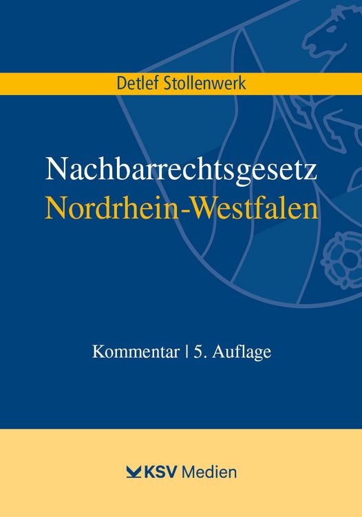 Produktbild: Nachbarrechtsgesetz Nordrhein-Westfalen