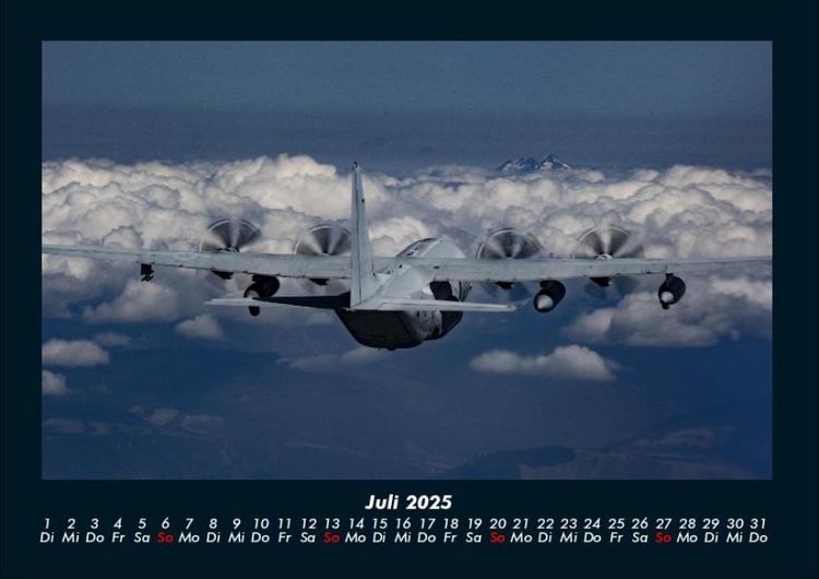 Produktbild: Flugzeuge 2025 Fotokalender DIN A4