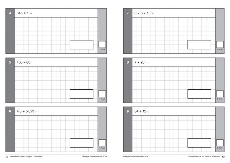 Produktbild: KS2 Maths, English and Science SATs Practice Papers