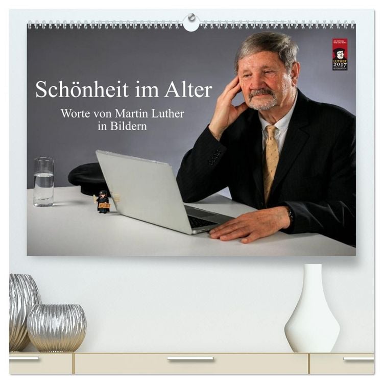 Produktbild: Sch&ouml;nheit im Alter - Worte von Martin Luther in Bildern (hochwertiger Premium Wandkalender 2027 DIN A2 quer), Kunstdruck in Hochglanz