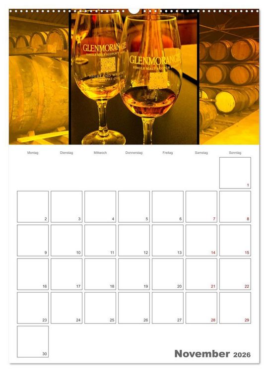 Produktbild: Schottland Impressionen - Schl&ouml;sser und Whisky (hochwertiger Premium Wandkalender 2026 DIN A2 hoch), Kunstdruck in Hochglanz