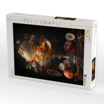 Produktbild: CALVENDO Puzzle Orangen-Frost | 1000 Teile Lege-Gr&ouml;&szlig;e 64x48cm Foto-Puzzle f&uuml;r gl&uuml;ckliche Stunden