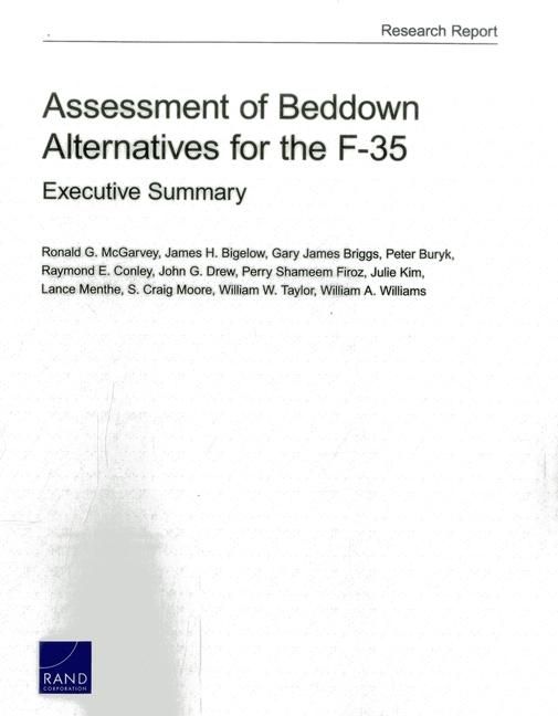 Produktbild: Assessment of Beddown Alternatives for the F-35