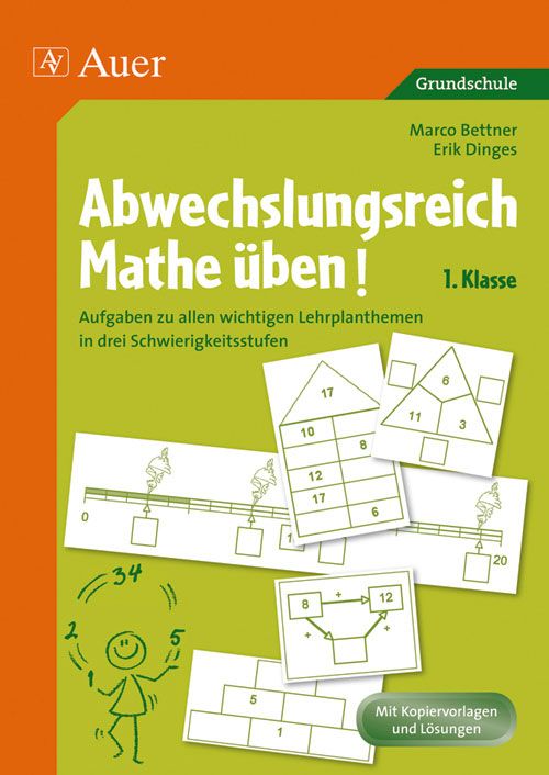 Produktbild: Abwechslungsreich Mathe &uuml;ben! Klasse 1