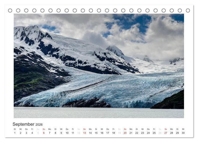 Produktbild: ALASKA - Bilder aus dem S&uuml;den (Tischkalender 2026 DIN A5 quer), CALVENDO Monatskalender