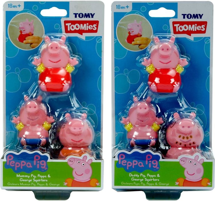 Produktbild: Peppa Wutz Badespritzer (3er Set)