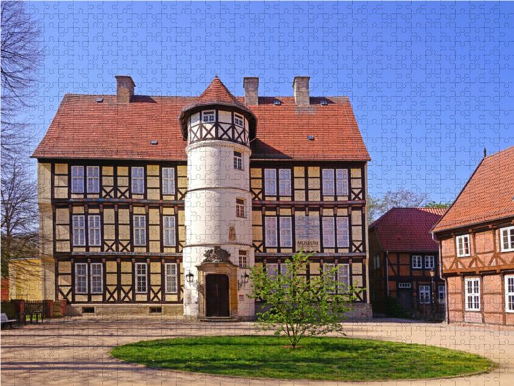 Produktbild: CALVENDO Puzzle Johann-Friedrich-Danneil Museum - Salzwedel | 1000 Teile Lege-Gr&ouml;&szlig;e 64x48cm Foto-Puzzle f&uuml;r gl&uuml;ckliche Stunden