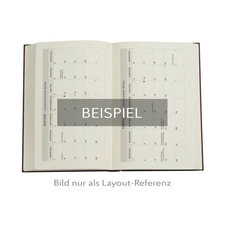 Produktbild: 12-Monatskalender Flexi 2025 Granada-T&uuml;rkis, Mini, Horizontal