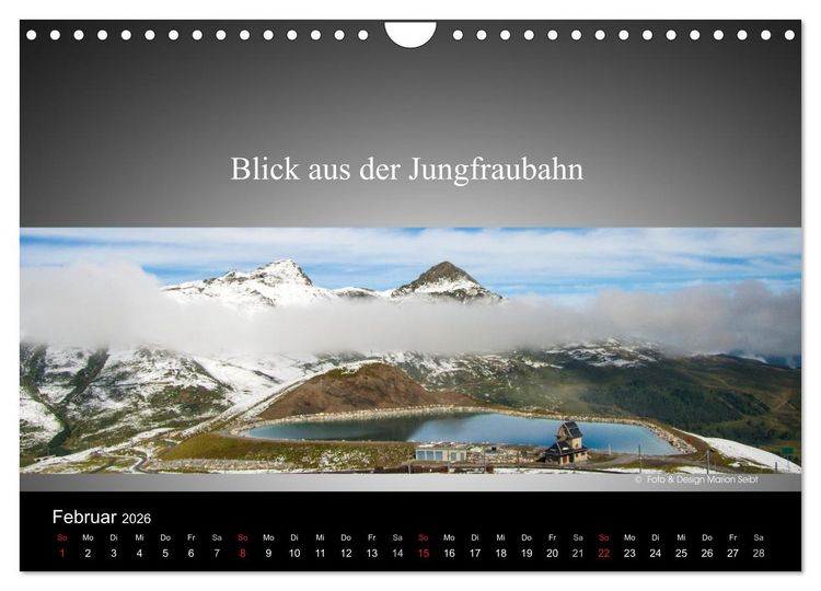 Produktbild: Panorama Schweiz (Wandkalender 2026 DIN A4 quer), CALVENDO Monatskalender