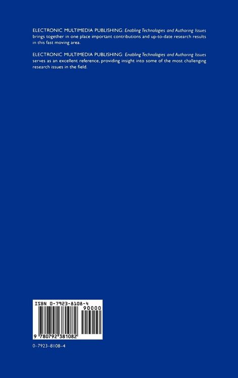 Produktbild: Electronic Multimedia Publishing